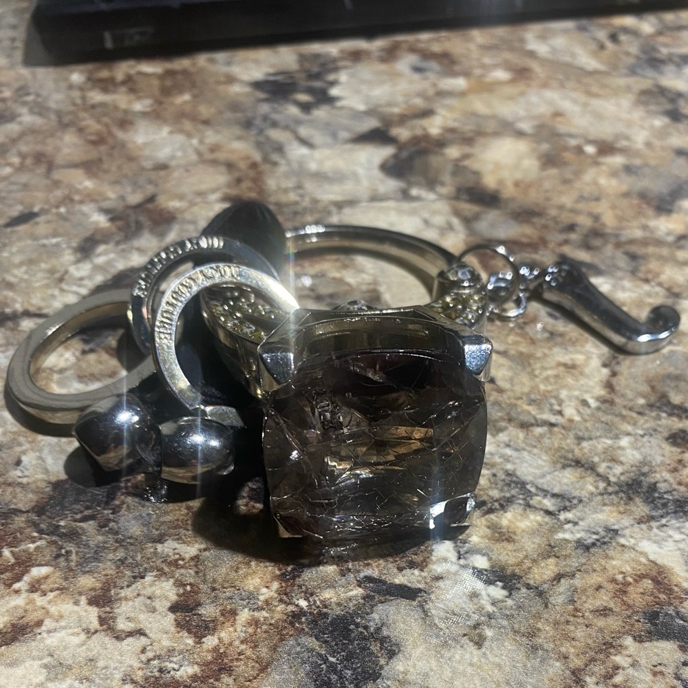 Juicy Couture Big Diamond Keychain
